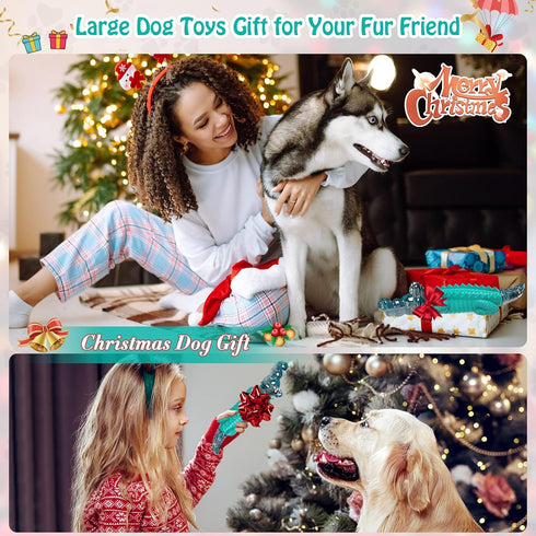 Dog Toys for Super Aggressive Chewers: Tough Dog Chew Toys - Indestructible Dog Toys for All Breed Sizes