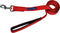 Downtown Pet Supply 4ft Dog Leash, Heavy-Duty with Padded Comfort Handle, Red, 0.75 in Wide