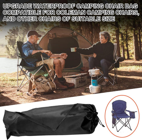 37.2 Inches, 1 Pack Large Camping Chair Bag Replacement for Coleman, Camp Folding Chair Bags, Lawn Chair Bag