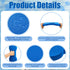 Lewtemi 2 Packs Water Exercise Discs, Hand Held Water Weight Equipment for Adults, Pool Aerobics Resistance Training