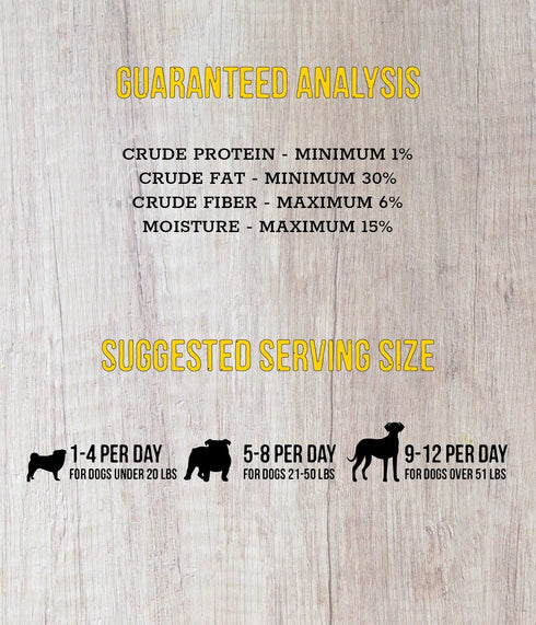 Wholesome Pride 100% All-Natural Dog Treats, Soft Banana Bites, 16oz, USA-Sourced