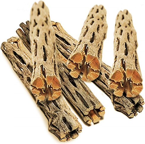 SunGrow Leopard Gecko Cholla Wood, 5 Inches Long, 6-Pack, Create Basking Spot for Lizards and Bearded Dragons