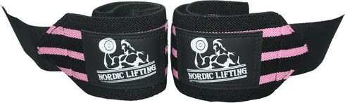 Nordic Lifting Wrist Wraps, 2 Pairs, Wrist Straps for Weightlifting, Powerlifting, CrossFit, Men & Women