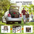 VINGLI Camping Chairs, Directors Chair, Camping Chair with Side Table & Carry BagHeavy Duty Camping Chairs for Adults