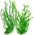 Hamiledyi Aquarium Plastic Plants - Tall 23 Inches Fish Tank Decorations, Artificial Green Water Plants (2 PCS)
