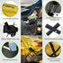 FORFOX Adjustable Portable Folding Camping Chair with High Back, Side Pockets, Headrest, Lightweight Lawn Chair