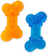 Nylabone Peanut Butter & Bacon Flexi Chew Bone – Moderate Chew – XX-Small/Tiny (2 Count).