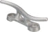Seachoice Cast Aluminum “S” Dock Cleat - Corrosion Resistant Aluminum, Various Sizes