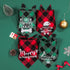 Generic 4 Pack- Set 2 2 MIANOOMAG Dog Christmas Bandanas Large Classic Triangle Merry Christmas Printing Plaid Fall Pet