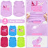 4 Pack Soft Lightweight Puppy T-shirt - Sleeveless Pink Dog Clothes for Small Dogs, Cats & Teacup Pups