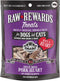 Northwest Naturals Raw Rewards Freeze-Dried Pork Heart Treats for Dogs and Cats, 3 Oz