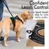 rabbitgoo Dog Harness, No-Pull Pet Harness with 2 Leash Clips, Adjustable Soft Padded Vest, Reflective No-Choke Oxford