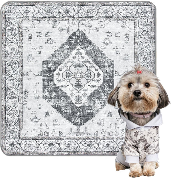 Lahome Extra-Large Washable Dog Pee Pads (72"x72") - Super Absorbent & Waterproof