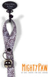 Mighty Paw Designer Dog Doorbells: Tinkle Bell 2.0 Potty Training Aid for Housetraining (Stormy Grey - Paisley)