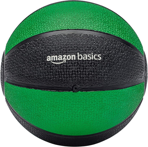 4-Pound Amazon Basics Weighted Medicine Ball - Versatile Fitness Tool