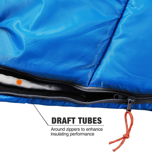 REDCAMP Kids Mummy Sleeping Bag for Camping - 3 Season Cold Weather Fit for Boys, Girls, Teens