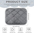 8 Pcs Self Warming Cat Mat, 16"x20" Thermal Pet Crate Pad, Washable Dog Cat Bed, Non-Slip Bottom, Gray