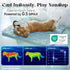 QMAX>0.5 Summer, 36x27,Blue LE SURE Dog Cooling Mat for Large Dogs - Breathable Thin Cool Crate Pad with Chill Cold