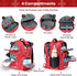 Gatycallaty Backpack First Aid Emt First Responder Bag Empty Ems Emergency Home Health Hiking Trauma Travel Camping