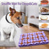 Silicone Snuffle Mat for Small Medium Dogs,Slow Feeder Lick Mat for Pet Slow Down Eating,Encourages Natural Foraging Skill,Interactive Feed Game Toy Lick Mat Bowl for All Breed Dog(Purple)