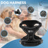 Dog Harness No-Pull Adjustable Vest - 3M Reflective Oxford Material for All Sized Dogs (Small, Black)