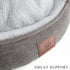Indoor Cat Beds, Small Dog Bed, Calming Donut Cuddler Dog Beds, Soft Anxiety Cozy Pet Beds for Small/Medium Dogs