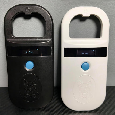 JZLHGOFYTD ISO11784/85/FDX-B/EMID Reader,134.2kHz (190A Pet Microchip Scanner Animal Handheld Pet ID Scanner