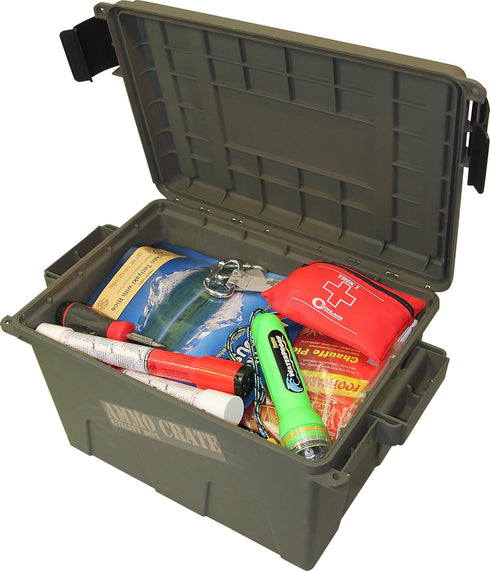 MTM ACR7-18 Large Utility Box Ammo Crate, Green