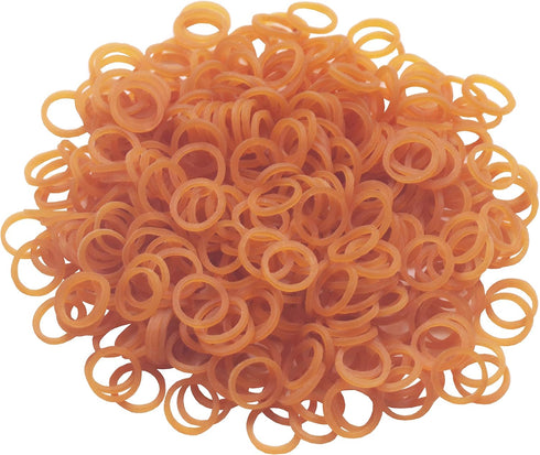 YAKA 1000PCS 3/8" 10mm Elastics Rubber Band for DIY Puppy Cat Dog Hair Bows Grooming Top Knots and Dreadlocks