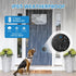 1000 IP65 58 4 Dog Door Bell for Potty Training, Wireless Doggie Door Bell Operating at Feet with Waterproof Touch