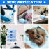 Chumia 4 Pcs Dog Towels for Drying Dogs, Microfiber Absorbent Towel for Medium Dogs Cats (Light Blue, 24 x 40 Inch)