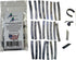 Awesome Aquatic Plant Anchors/Weights - 25 pk Strip Lead Ribbon for Live Plants Weight Anchor