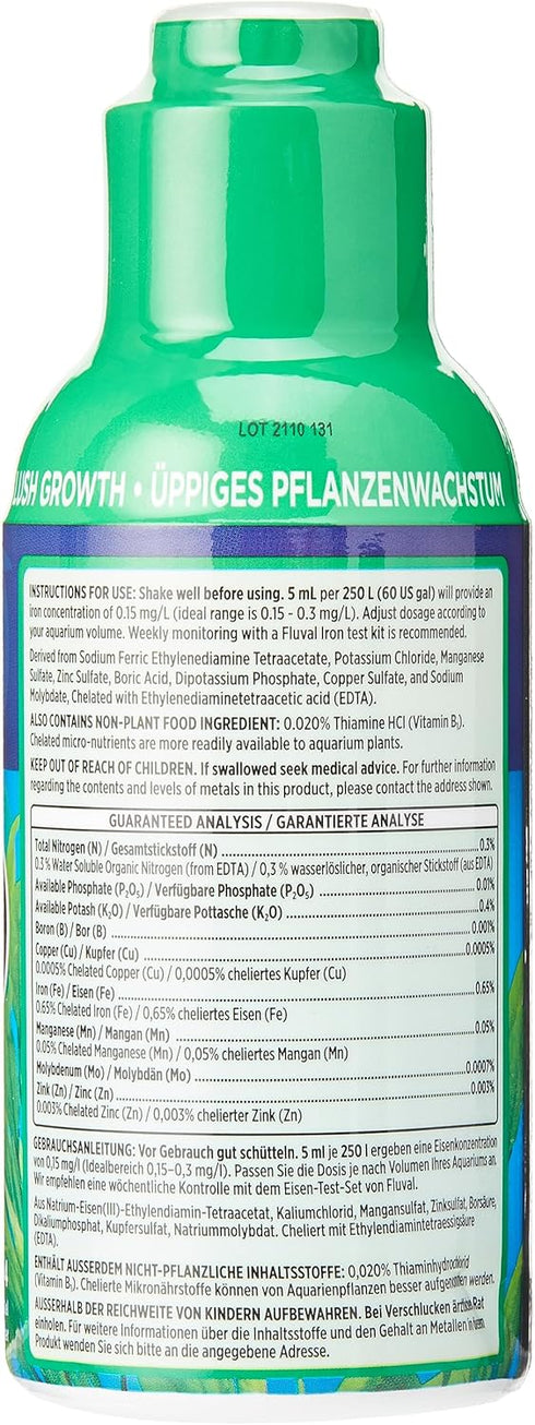 Fluval Plant Micro Nutrient for Aquariums, 8.4-Ounce Bottle.