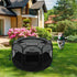 Portable Dog Playpen for Small Dogs, Collapsible Pet Cat Playpen with Zipper Top Cover for Indoor Outdoor Use (Small