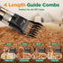 7000rpm 55db 3.0 Trimmer Gimars Professional Low Noise Cordless Rechargeable Dog Clippers, Motor Powerful Dog Long Hair