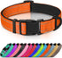 Joytale Dog Collar, Soft Neoprene Padded Breathable Nylon Pet Collar, Adjustable for Small Dogs, Orange, Size S