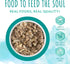 5.5oz Pack 8 Soulistic Originals, Seaside Serenity Salmon and Tuna Dinner in Gravy, Can