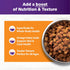 Wellness Tender Toppers (Previously Bowl Boosters), Grain-Free Natural Dog Food Toppers, Real Meat (Turkey & Chicken,