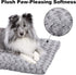 MidWest Homes for Pets Deluxe Dog Beds, Super Plush for Dog Crates, Machine Wash & Dryer Friendly