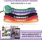 Rubberbanditz Extra Thick Booty Bands - Mini Loop Exercise Band Set for Glutes and Legs