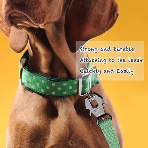 Heavy Duty Dog Leash Clips - Small Quick Release and Lock Snaps, Frog Clip (Ring 0.6 x 2) Black