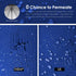 Large UV Protection Golf Umbrella, Windproof Rain/Sun, 54/62/68 Inch
