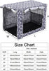 Pethiy Durable Polyester Dog Crate Cover - Universal Fit for Most 24 Inch Wire Dog Crates - Cover Only - Sky Gray
