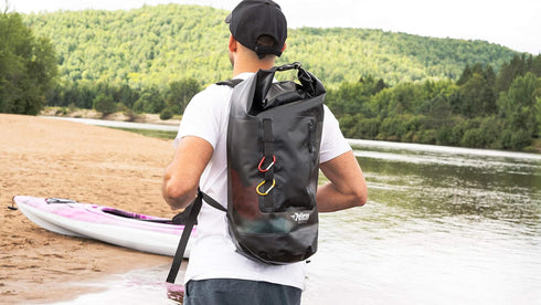 Pelican ExoDry 30L Large Drybag - Waterproof with Backpack-Type Shoulder Straps, Keeps Gear Dry for Kayaking