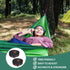 Ultra-Light Travel Camping Hammock, 300kg Load Capacity, Quick-Drying Parachute Nylon, Includes Carabiners