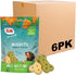 Dole for Pets Dog Biscuits Assorted Spinach + Pumpkin Mix, Real Vegetable