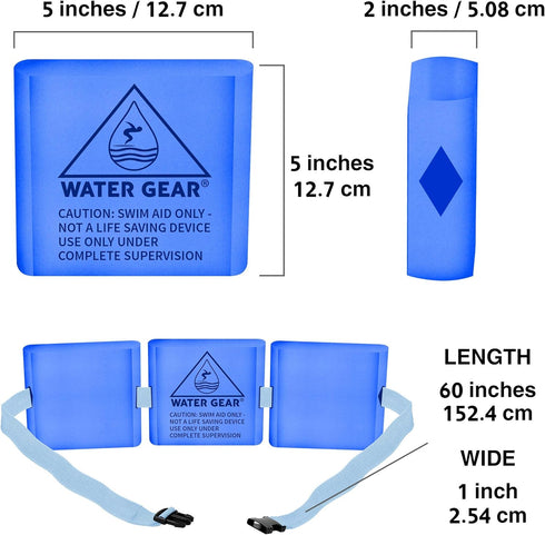 Water Gear Instructional Swim Belt - Three Module