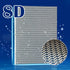 Eagles 8D Aquarium Filter Media, 20 x 16 Inches Washable & Reusable Koi Pond Filter Pad for Fish Tank with 8-Layer