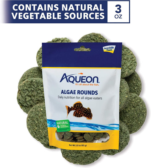 Aqueon Algae Rounds, 3 Ounces