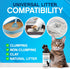 NonScents Cat Litter Deodorizer, Fragrance Free Litter Box Odor Eliminator, 4-Pack